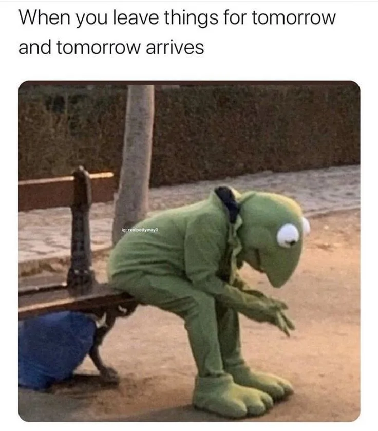 That moment when everything goes wrong, bruh