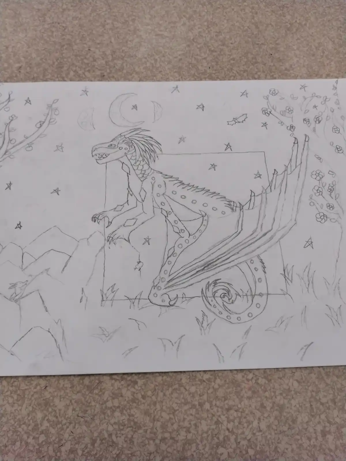 Check out my drawing in progress!