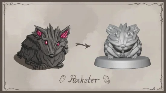 Rockster: The Ultimate D&D Creature and Miniature