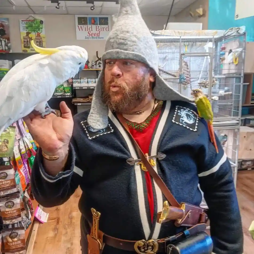 Just more costume shenanigans. Steppe Nomad? No way!