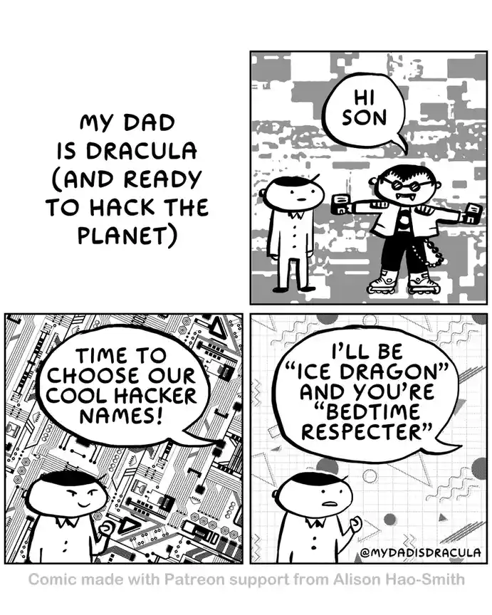 My Dad is Dracula and He's Ready to Take Over the World