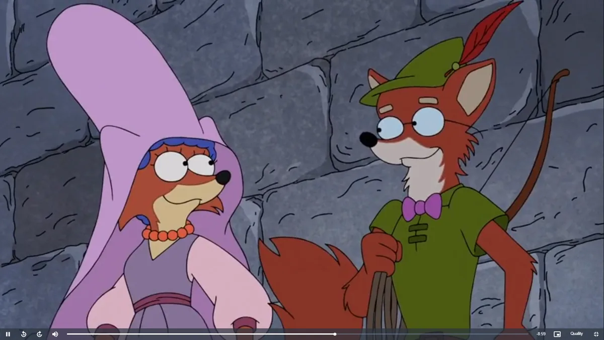 Maid Marian Marge from The Simpsons: A classic moment from S36 E11!