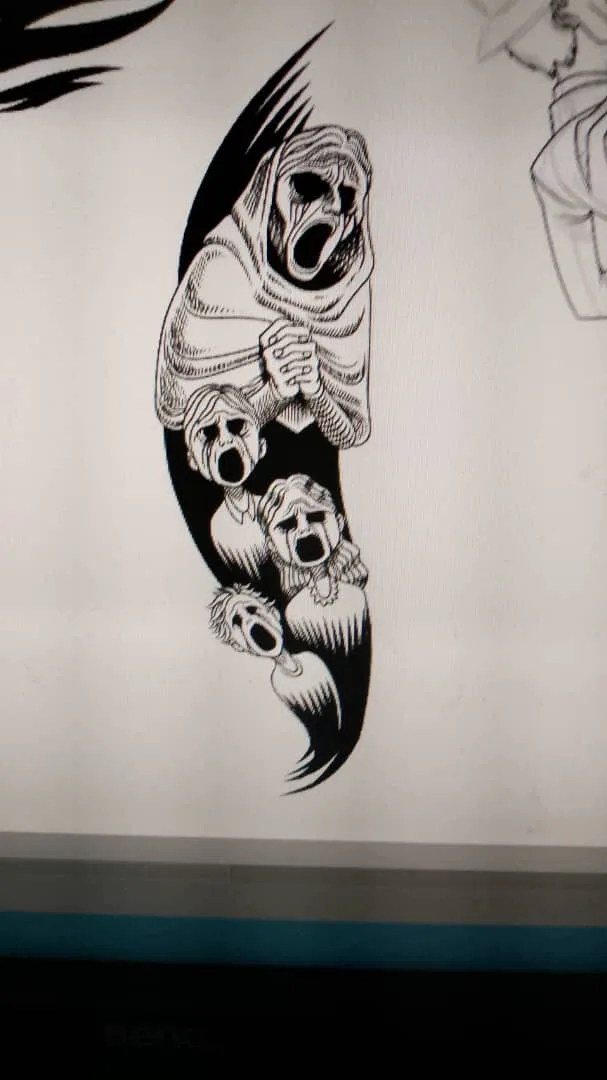 Chilling Horror Tattoos Inspired by Venezuelan Folklore