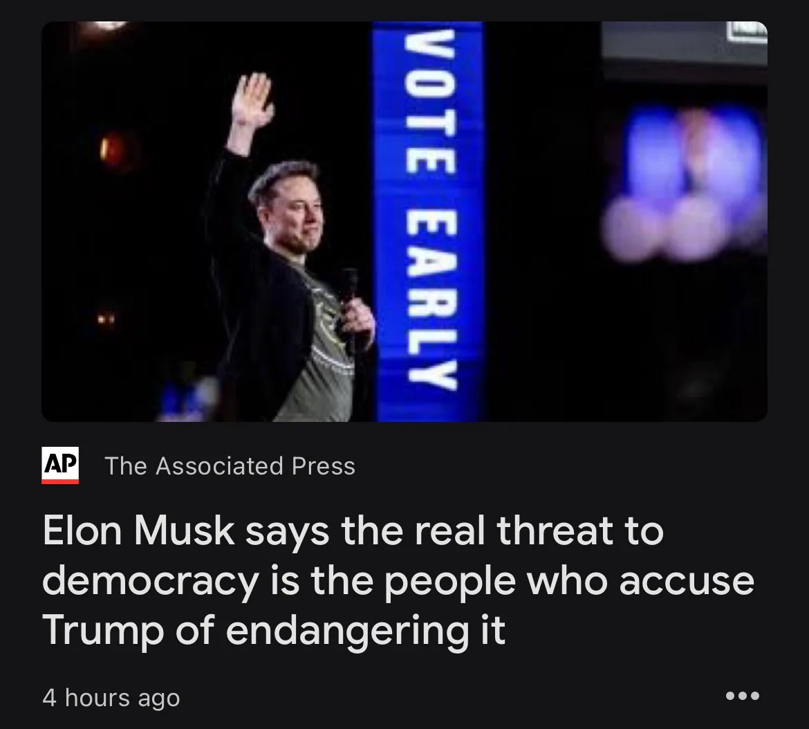 The true danger to democracy lies in those who claim that acknowledging Trump's threats to it is the real threat.