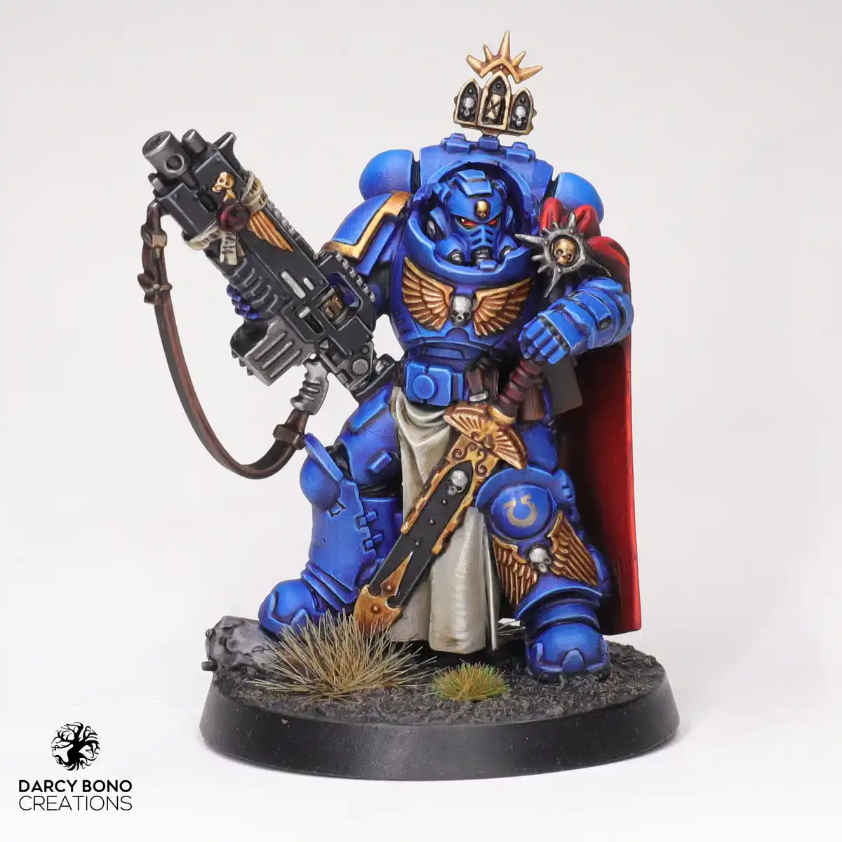 Meet the Ultramarines Captain Armed with a Master-crafted Heavy Bolt Rifle