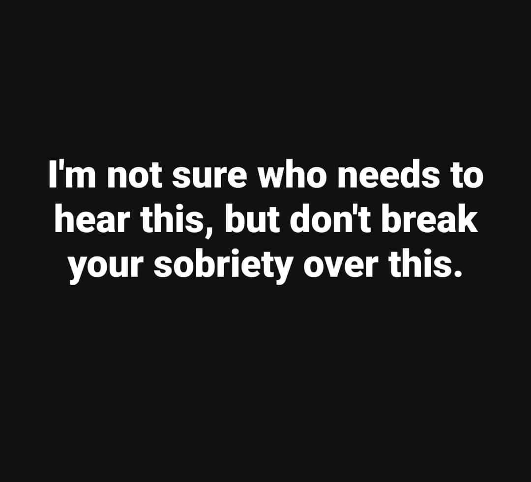 The image features a solid black background with centered white text that reads: 'I'm not sure who needs to hear this, but…