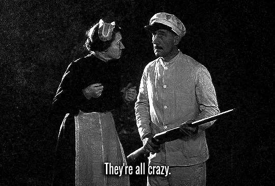 Everyone's a little bit crazy these days...