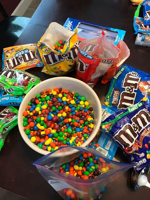 All the Orange Ones Are Just Skittles