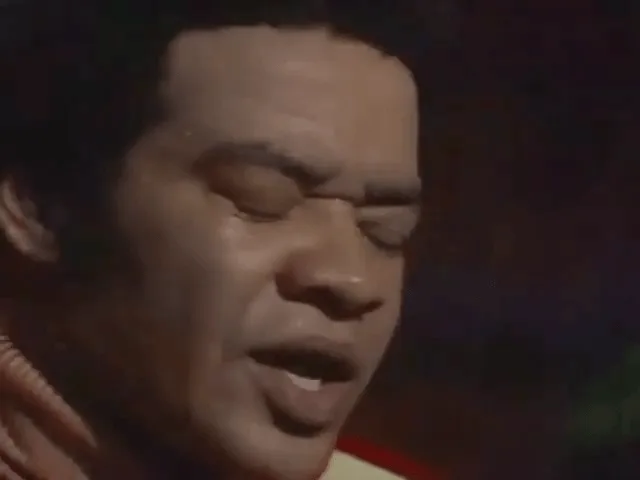 A six-panel image collage shows singer Solomon Burke performing, with the text 'I KNOW' overlaid on each panel. He is…