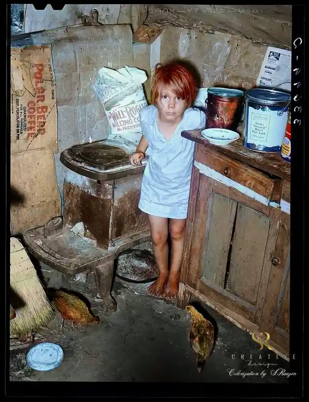 A Glimpse into 1939: Life in a Tent Home in Oklahoma