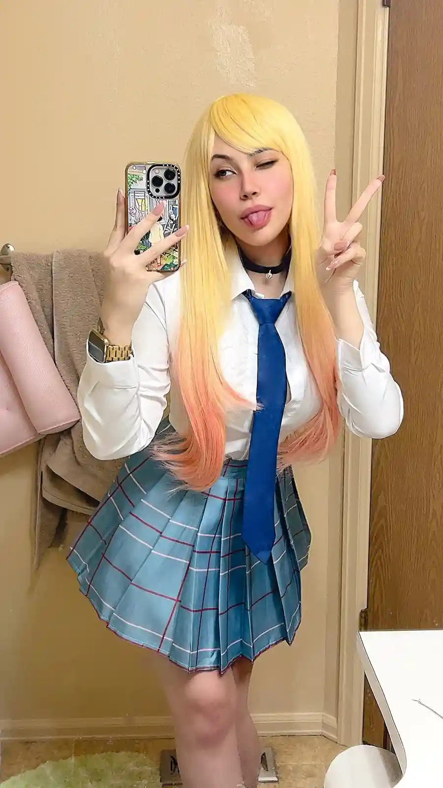 Testing out my Marin Kitagawa cosplay from My Dress Up Darling!
