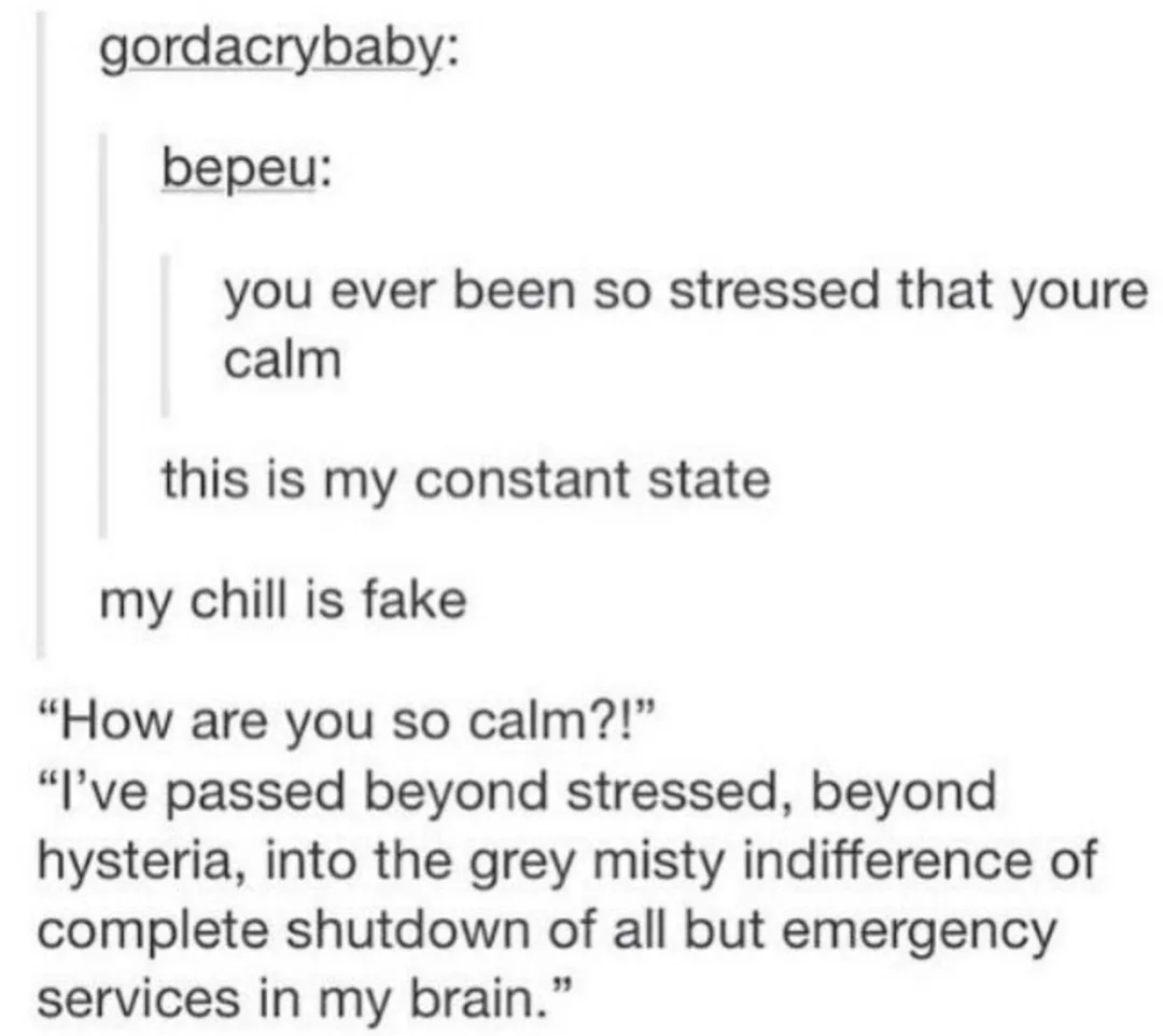 When Your Mind is a Chaotic Mess Today...