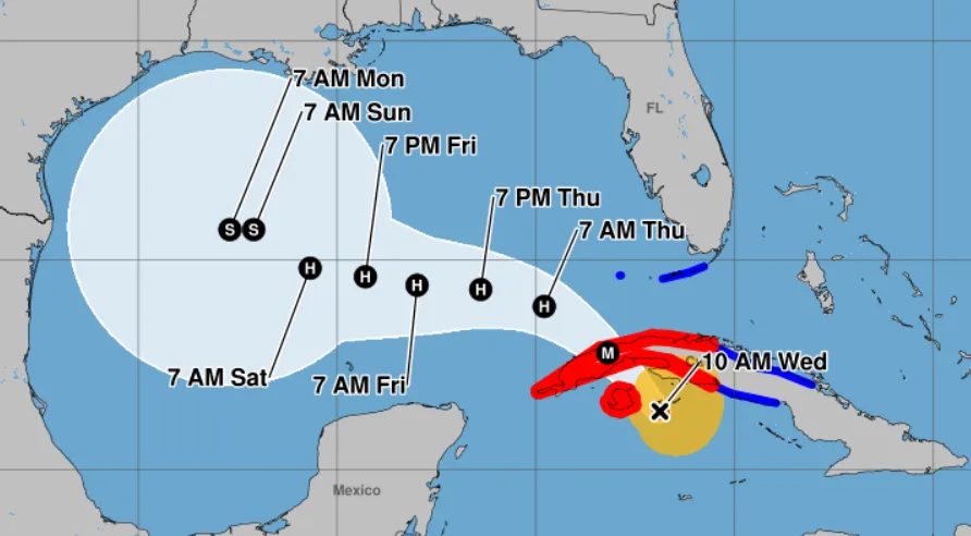 Hurricane Rafael Update: No Threat to the US