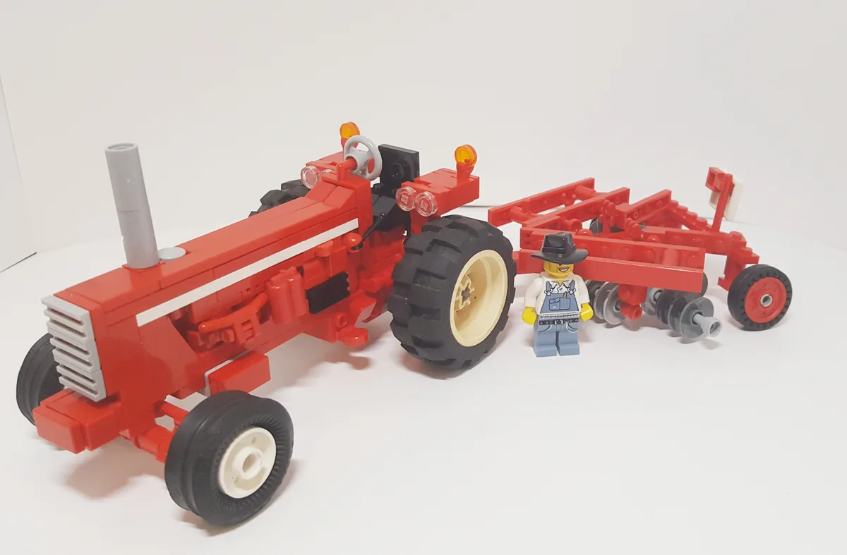 Check out my 2018 creation of an International 856—more forgotten gems from my phone!
