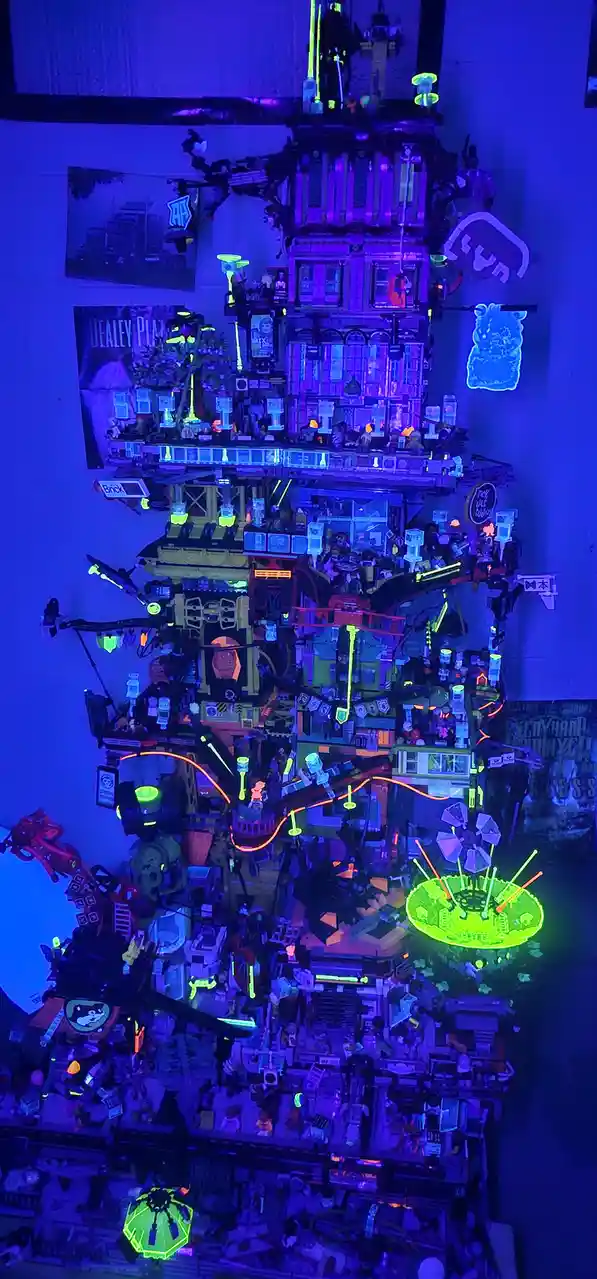 Excited to share a delightful surprise! Captured some stunning trans-neon colors while photographing the Swarm Node and COR.