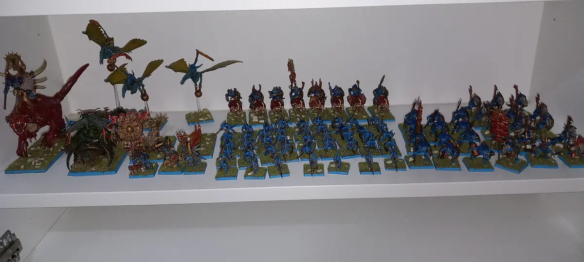 Commissioned Masterpiece: Seraphon Old World Army by Great Book of Grudges