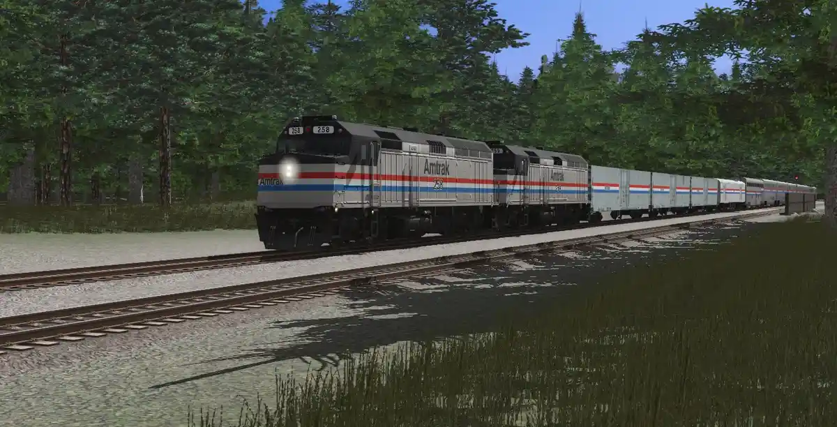 A train adventure in the Pacific Northwest - May 1989