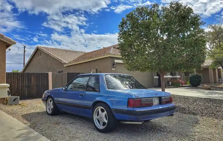 Check Out My Stunning '89 Regatta Blue Coupe!