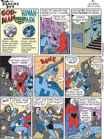 A Tale More Gripping Than Batman's Adventures