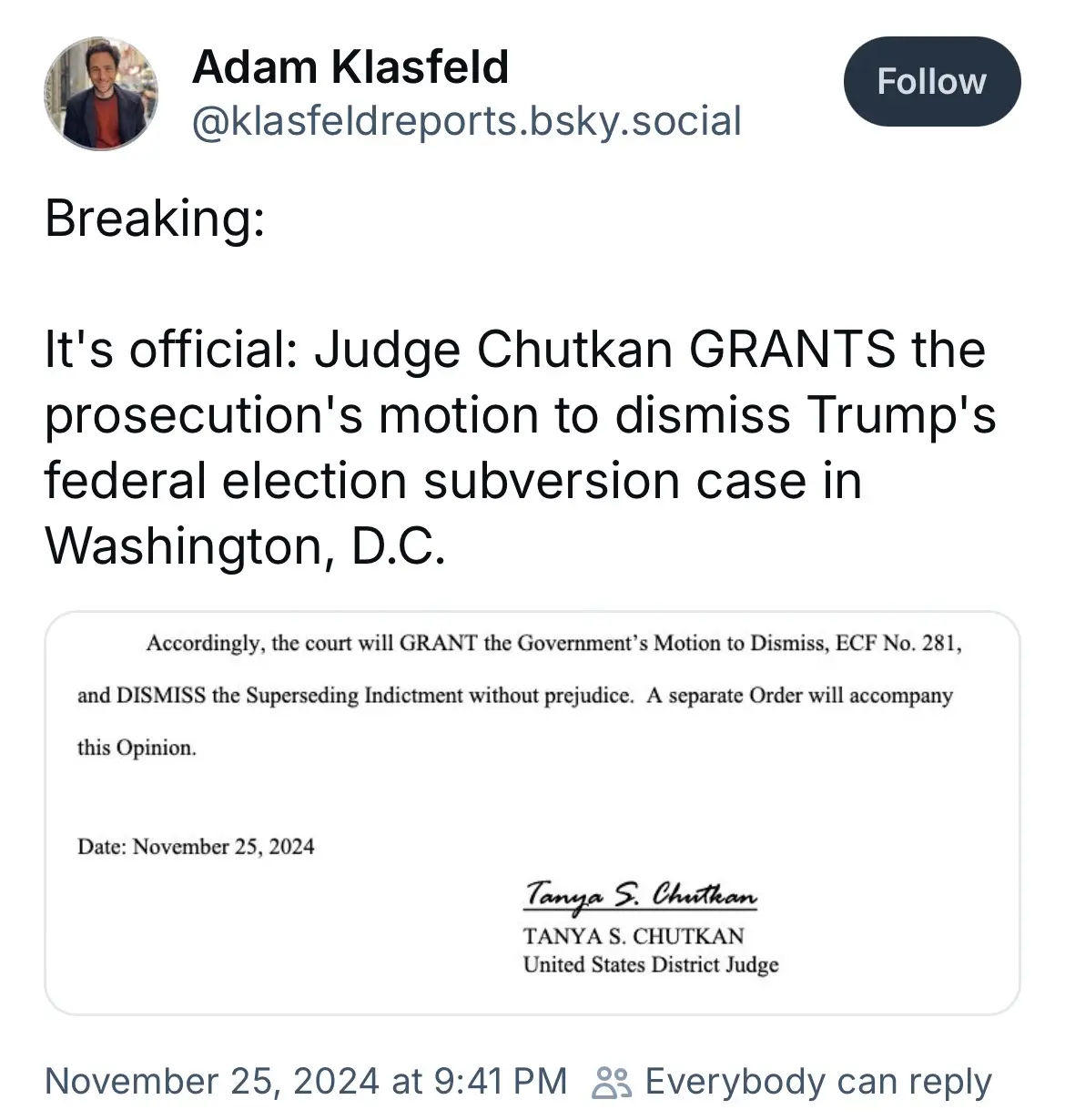 He Managed to Get Away with Everything!