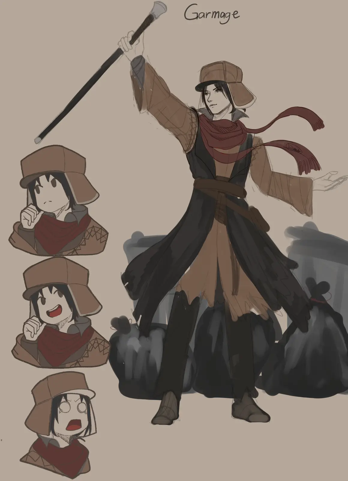 Meet Garmage: The Homeless Mage with a Heart