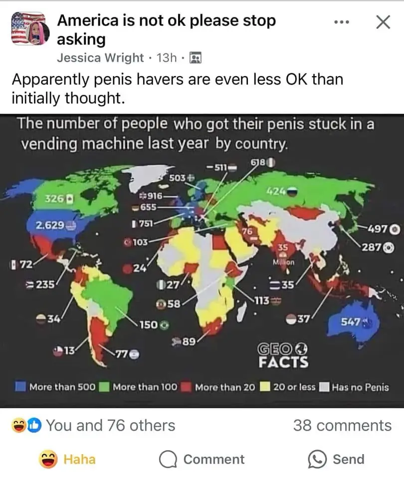 We’re number one! We’re number one! But also, someone call 911!